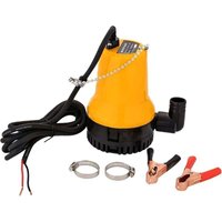 Odipie - niemals verwendet] 12V Tauchwasserpumpe Tauchpumpe 50W 4200L/H Gleichstrompumpe Schmutzwasserpumpe Tragbare Leitungslänge 2,3 Meter mit von ODIPIE
