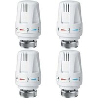 Niemals verwendet] 4 Stück Heizkörper-Thermostatkopf, trv M30 x 1,5 Heizkörper-Thermostatkopf, Heizkörper-Thermostatventil, Heizkörperventile für von ODIPIE