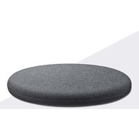 Niemals verwendet] 40×40 Rundes Stuhlkissen, rundes Stuhlkissen, Stuhlkissen, gestrickter Baumwollstoff, bequem und atmungsaktiv, universell für alle von ODIPIE