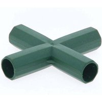Odipie - niemals verwendet] 4PCS Gewächshaus-Rahmen-Gebäudeverbinder 16mm PVC-Fitting 5 Arten stabile Halterung Hochleistungs-Rohrverbinder von ODIPIE