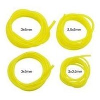 Odipie - niemals verwendet] 4er-Pack Benzinschlauch, Länge 1,5 m, Universal-Kraftstoffschlauch, Gartengerät für Gebläse, Trimmer, Kettensäge, von ODIPIE