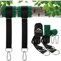 Odipie - niemals verwendet] Extrem widerstandsfähige Hängematte mit robusten Aufhängegurten 150 cm mit D-Ring – zwei Karabinerhaken – maximale von ODIPIE