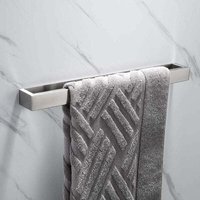 Odipie - niemals verwendet] Handtuchhalter Ohne Bohren 40cm Edelstahl Handtuchstange Selbstklebend Badetuchhalter für Bad Küche Silber von ODIPIE