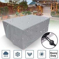 Odipie - niemals verwendet] Rechteckige Gartenmöbelabdeckung, Polyester, wasserdicht, staubdicht, UV-beständig, für Gartenstuhl oder Tisch von ODIPIE