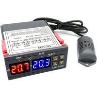Niemals verwendet] STC-3028 Digitaler Temperatur- und Feuchtigkeitsregler, 110–220 v, Luftbefeuchter-Thermostat mit Feuchtigkeitssensor, Sondensensor von ODIPIE
