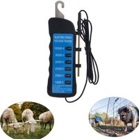 Odipie - niemals verwendet] Spannungsprüfer, 10000 v berührungsloser Spannungsprüfer, Taschenklemmen-Elektrozaun-Tester für landwirtschaftliche von ODIPIE