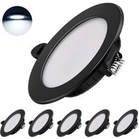 Odipie - niemals verwendet] Ultraflacher LED-Einbaustrahler 230V – 6er-Set 7W Einbaustrahler Energiesparende Deckenstrahler IP44 Einbaustrahler für von ODIPIE