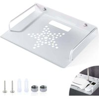 Odipie - niemals verwendet] Universal-Router-Wandhalterung, Router-Regal, kleines Projektor-Wandregal, Mehrzweck-Wandregal aus Aluminium, für TV-Box, von ODIPIE
