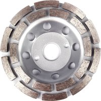 Odipie - niemals verwendet] Universelle Diamant-Betonschleifscheibe 125 x 22,2 mm PDX829.025 zweireihig von ODIPIE