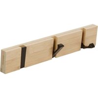 Niemals verwendet] Wandgarderobe mit 3 ausziehbaren Haken, Wandgarderobe zum Aufhängen von Mänteln, Schals, Handtaschen und anderen Gegenständen, von ODIPIE