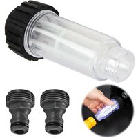 Odipie - niemals verwendet] Wasserfilter für Hochdruckreiniger, 3/4-Zoll-Anschluss mit 2 Steckanschlüssen, Anti-Sandfilter für Wasserpumpe, von ODIPIE