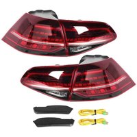 Niemals verwendet] vland RLook Voll-LED-Dynamik-Rücklichter, dunkelrotes Glas, passend für MK7/7,5 r 2013–2020 von ODIPIE