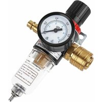 1/4, 1/4 Luftregler – Luftfilter – Feuchtigkeitskompressor – Wasser- und Ölabscheider – Druckregler – Schmiermittel für Kompressor und von ODIPIE