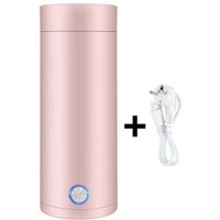 Odipie - 1 Stück Mini-Reisewasserkocher, 400 ml kleiner Edelstahl-Wasserkocher, rosa, 3-in-1-Elektrobecher, geeignet für Tee, Milch und Kaffee Odipie - 1 Stück Mini-Reisewasserkocher, 400 ml kleiner Edelstahl-Wasserkocher, rosa, 3-in-1-Elektrobecher, geeignet für Tee, Milch und Kaffee von ODIPIE