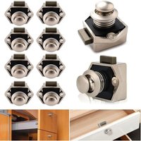 10 Pcs Push Button Catch Door Lock Möbelschloss Lock Catch Lock für Schubladen Schrank Van rv Yacht von ODIPIE