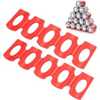 Odipie - 2 Stück Kühlschrank-Flaschenhalter, universeller Silikon-Dosenhalter, Kühlschrank-Weinflaschenhalter, Bierflaschenhalter von ODIPIE