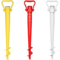 Odipie - 3 Stück Sonnenschirmständer, Sonnenschirm-Bodenanker, Strandschirm-Sandanker, für Gartenschirm, Vogelhäuschen, Pavillon, Flaggen von ODIPIE