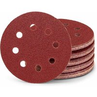50er Pack Profi-Schleifscheiben - 8 Löcher - Durchmesser: 125 mm - Körnung: 180 - Für Exzenterschleifer - Schleifblätter - Schleifpapier von ODIPIE