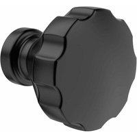 Odipie - 6 Stück Möbelknöpfe Modernes Design Küchenschrankgriffe mit Schrauben Türgriff für Möbel Schränke Kommode Schwarz von ODIPIE
