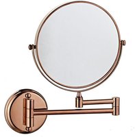 Odipie - An der Wand montierter Kosmetikspiegel, doppelseitig, faltbar, drehbar, 3-fach Vergrößerungsspiegel, 6 Zoll, für Badezimmer, Toilette, Odipie - An der Wand montierter Kosmetikspiegel, doppelseitig, faltbar, drehbar, 3-fach Vergrößerungsspiegel, 6 Zoll, für Badezimmer, Toilette, von ODIPIE