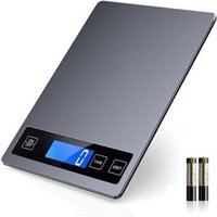 Digitale Küchenwaage – 10 kg – Elektronische Waage – Mit großer Wiegefläche aus Edelstahl Digitale Küchenwaage – 10 kg – Elektronische Waage – Mit großer Wiegefläche aus Edelstahl von ODIPIE