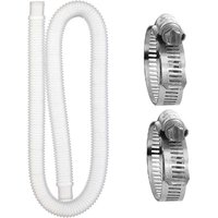Odipie - Ersatzschlauch für Schwimmbäder, PC-Schwimmbadschlauch, Schlauch für oberirdische Pools, Ersatzschlauch für Poolfilterpumpen mit 2 von ODIPIE