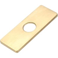 Odipie - Küchenspüle-Lochabdeckung für Badezimmer-Wasserhahn, Waschbecken, Badezimmer-Wasserhahn-Rosette, gebürstetes Nickel von ODIPIE