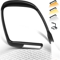 Leselicht-Hals-Leselampe – wiederaufladbare Leselampe im Bett, 3 Farben flexible LED-Leselicht-Halslampe für Bücher, Stricken, Nähen, Camping, Leselicht-Hals-Leselampe – wiederaufladbare Leselampe im Bett, 3 Farben flexible LED-Leselicht-Halslampe für Bücher, Stricken, Nähen, Camping, von ODIPIE