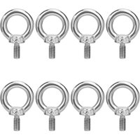 Odipie - M5 Ringschrauben Hebering Ringschraubenringe Gewindeschraube 304 Edelstahl zum Befestigen Hängen Verbinden 8 Stück Odipie - M5 Ringschrauben Hebering Ringschraubenringe Gewindeschraube 304 Edelstahl zum Befestigen Hängen Verbinden 8 Stück von ODIPIE