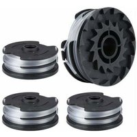 Odipie - Nylonspule kompatibel mit Parkside lidl Akku prta 20-Li C3 A1B2 prt 550 A1 A3 prt 300 A1 Rasenmäher Ersatzteile (4 Stück) von ODIPIE