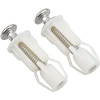 Paar Toilettendeckel-Erweiterungsschrauben Toilettensitzbefestigung Toilettensitzschrauben Ersatzteile für Toilettendeckel-Befestigungskomponenten, von ODIPIE