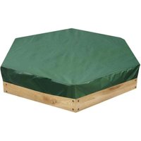 Odipie - Sandkastenabdeckung Sechseck 230x200cm Staubdicht Sandkastenabdeckung mit Kordelzug Schutzhülle für Sandkasten Sandspielzeug Odipie - Sandkastenabdeckung Sechseck 230x200cm Staubdicht Sandkastenabdeckung mit Kordelzug Schutzhülle für Sandkasten Sandspielzeug von ODIPIE