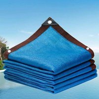 Schattiernetz, winddichtes Netz für Gewächshäuser mit Ösen, Schattiernetz für den Außenbereich, 2 x 4 m von ODIPIE