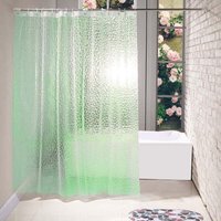 Odipie - Schimmelresistente Duschvorhänge, Eva wasserdichte Vorhänge, Grün von ODIPIE