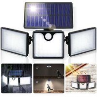 Odipie - Solarleuchte für den Außenbereich, Solar-Sicherheitsleuchte, kann in Garagen und Gärten verwendet werden, 360 Grad verstellbar, wasserdichte von ODIPIE