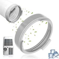 Odipie - Tragbare Klimaanlage, Fenster-Abluftschlauch-Anschlussplatte, erweiterbar, geeignet für mobile Klimaanlage, Fensterabdichtung oder flache von ODIPIE