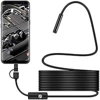 Odipie - USB-Schlangeninspektionskamera, 2,0 mp IP67 wasserdichtes USB-C-Endoskop, Typ-C-Kamera mit 8 einstellbaren LED-Leuchten für Android, pc Odipie - USB-Schlangeninspektionskamera, 2,0 mp IP67 wasserdichtes USB-C-Endoskop, Typ-C-Kamera mit 8 einstellbaren LED-Leuchten für Android, pc von ODIPIE