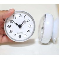 Odipie - Wasserdichte Badezimmer Wanduhr kleine Küchenwanduhr Saugnapf kleine Uhr Uhr von ODIPIE