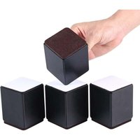 Odipie - niemals verwendet] 100 mm Möbelerhöhung aus Stahl, robuste Bett- und Tischbeinerhöhung, Betterhöhung für Möbelhöhe 10 cm, 4 von ODIPIE