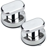 Niemals verwendet] 2 Stück Saugnapf-Türgriff, Saugnapf-Griff, Erkerfenster, starker Saugnapf, Zuggriffe für Badezimmer, Glas, Schrank, Schublade, von ODIPIE
