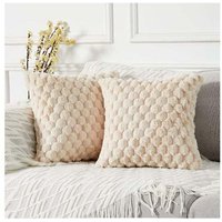 Odipie - niemals verwendet] Dekorative Kissenbezüge aus Kunstfell im Boho-Stil, geformte Kissenbezüge für Sofa, Bett, Wohnzimmer, Heimdekoration, von ODIPIE