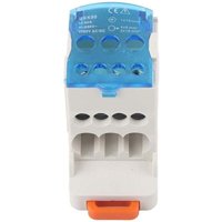 Odipie - niemals verwendet] Elektrischer Verteilerkasten, 16 mm² Klemmenblock, elektrischer Drahtanschluss, DIN-Schienen-Klemmenblock-Verteilerkasten von ODIPIE