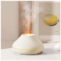 Odipie - niemals verwendet] Flammenaroma-Diffusor für ätherische Öle, Luftbefeuchter, 7 Flammenfarben, für Zuhause, Schlafzimmer, Yoga, Büro, mit von ODIPIE
