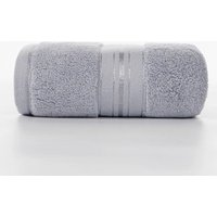 Odipie - niemals verwendet] Handtuch fürs Badezimmer, farbechte Handtücher aus 100 % Baumwolle, weich und saugfähig, 2er-Pack (35 x 75 cm), Grau von ODIPIE