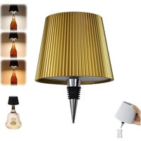 Niemals verwendet] Kabellose Flaschenlampe, 1200 mAh wiederaufladbare kabellose Tischlampe, moderne dekorative LED-Lampe, kabellose Touch-Tischlampe von ODIPIE