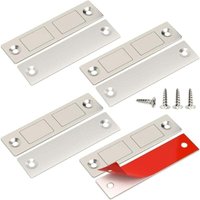 Odipie - niemals verwendet] Leistungsstarker Magnet für Schranktüren, 4er-Pack ultradünne Türmagnete für Küchenschränke, magnetischer Türverschluss, von ODIPIE