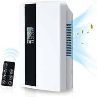 Odipie - niemals verwendet] Luftentfeuchter, 2 l Luftentfeuchter, gute Entfeuchtungswirkung, leise, Reinigung, intelligente konstante von ODIPIE