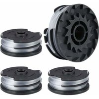 Niemals verwendet] Nylonspule kompatibel mit Parkside lidl Akku prta 20-Li C3 A1B2 prt 550 A1 A3 prt 300 A1 Rasenmäher Ersatzteile (4 Stück) von ODIPIE