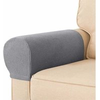 Odipie - niemals verwendet] Sesselbezüge 2er Set, Armlehnenbezüge aus wasserdichtem Stretch-Spandex-Stoff, rutschfest für Sessel, Sofas, Liegesessel von ODIPIE