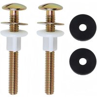 Niemals verwendet] Stück Toilettensitzschrauben, Universal-Toilettendeckel-Befestigungsschrauben, Toilettendeckel-Befestigungsschrauben, von ODIPIE